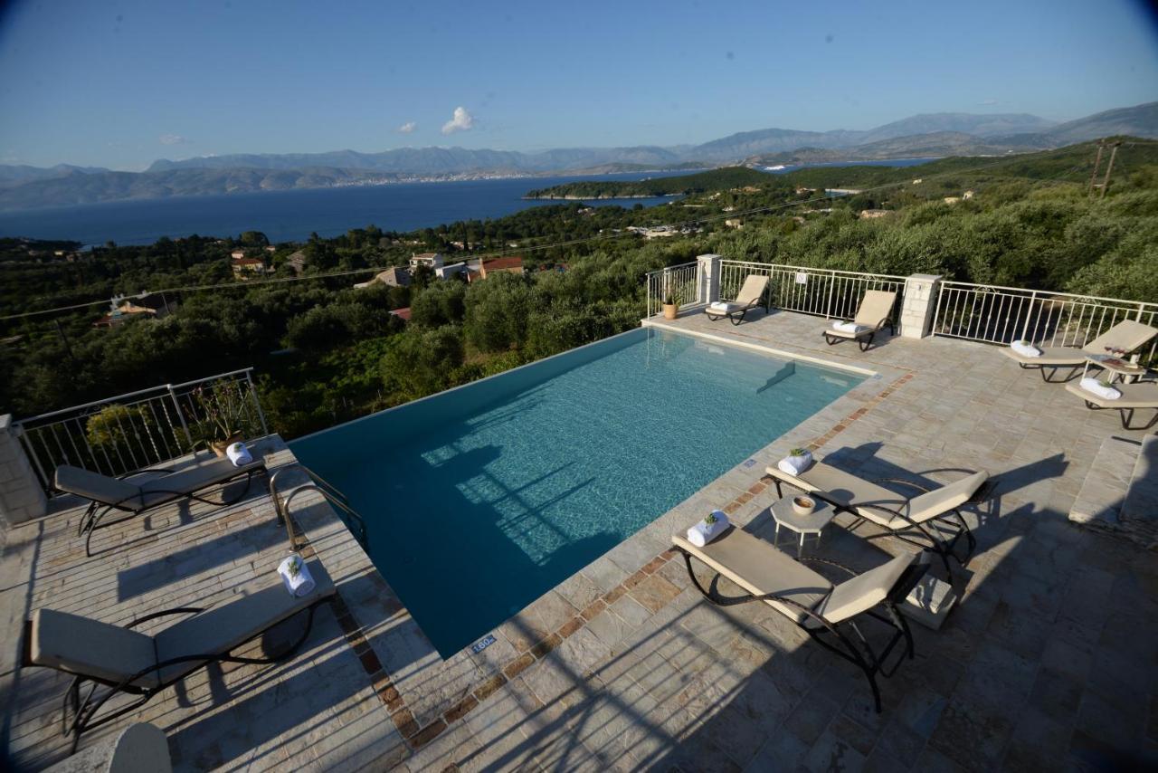 Villa Melanthi Kassiopi Corfu المظهر الخارجي الصورة