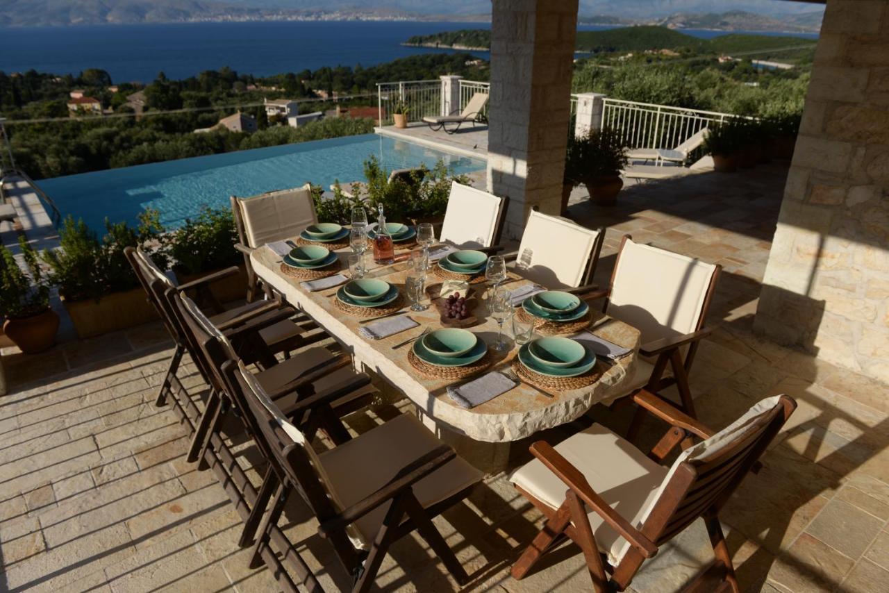 Villa Melanthi Kassiopi Corfu المظهر الخارجي الصورة