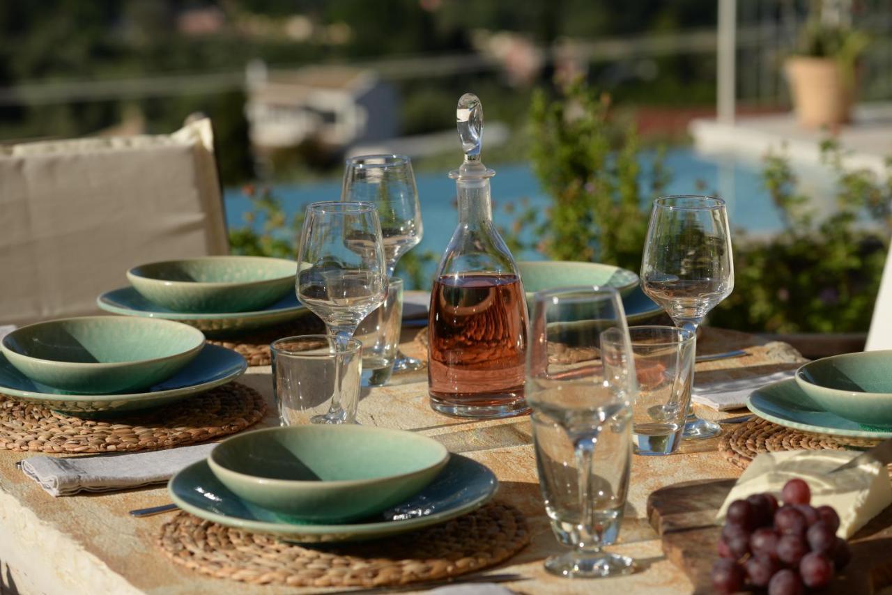 Villa Melanthi Kassiopi Corfu المظهر الخارجي الصورة